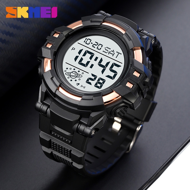 SKMEI 2003 Jam Tangan Pria Digital Sport Watch Anti Air 5 Bar Tali Rubber WATCHKITE WKOS