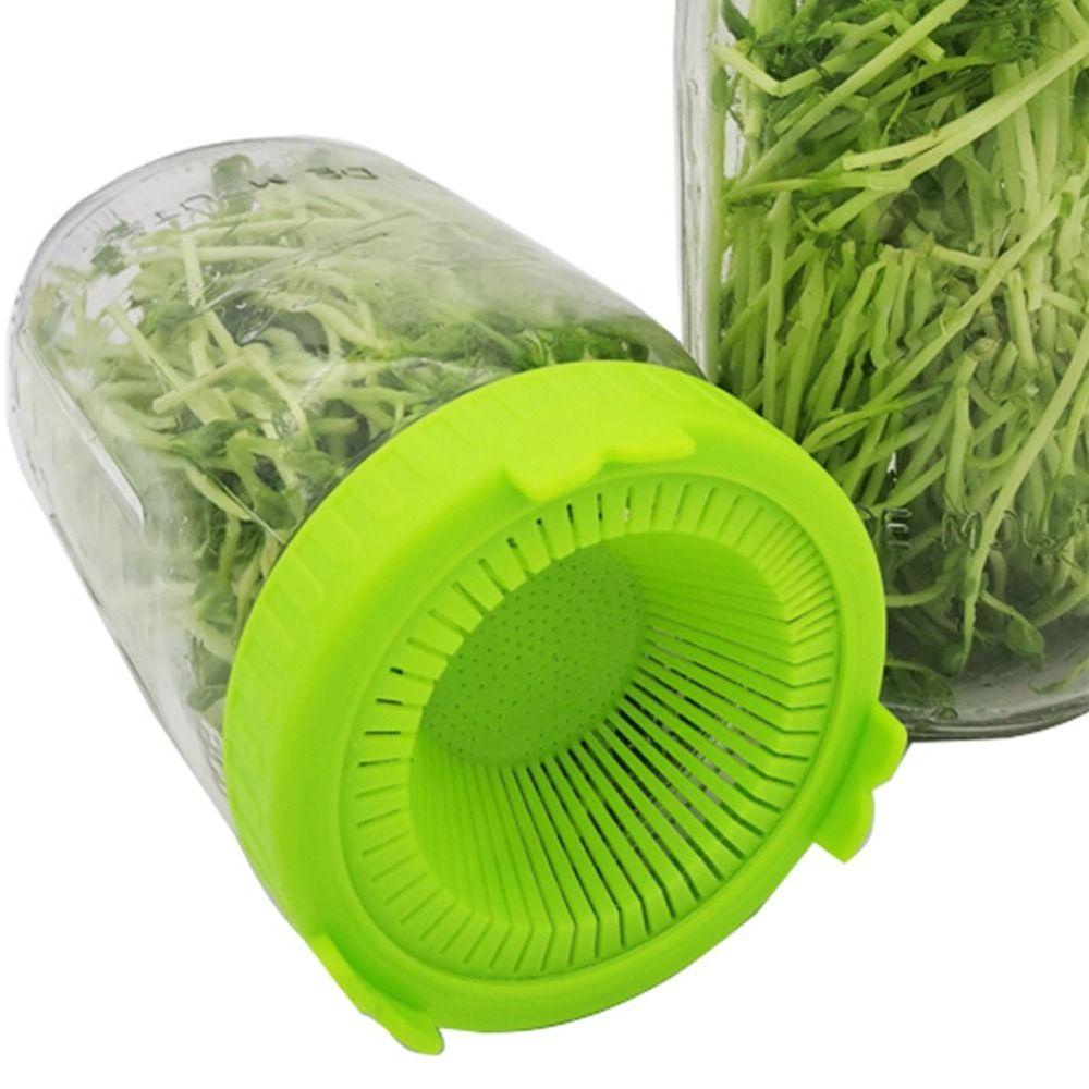 Rebuy Ggermination Lid Universal Multifungsi Sprouting Kitchen Tutup Saringan Kecambah Plastik