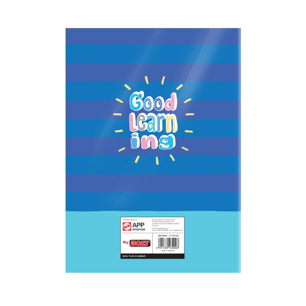 

H7Y (1 Pak / Isi 6 Buku) Buku Tulis BIGBOSS Murah 42 Lembar - Buku Kartun Karakter Unik