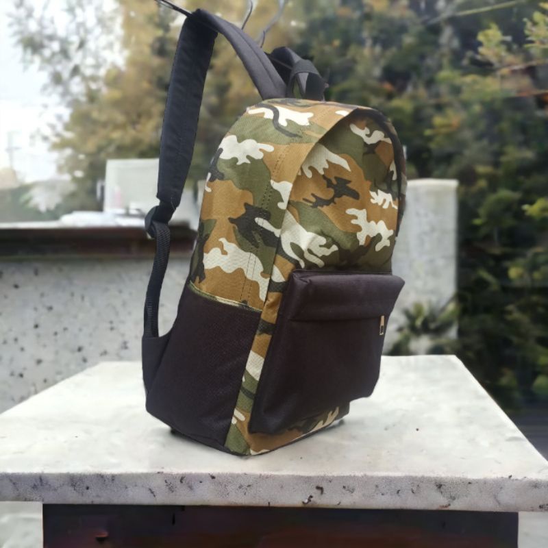 Ransel Sekolah anak sd tas gendong/punggung Backpack printing army loreng