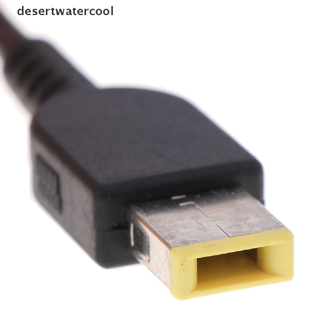 Deid 7.9 * 5.5 Round Jack to Square Plug End Adapter Converter Kabel Untuk Lenovo IBM Martijn