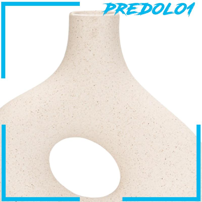 [Predolo1] Tanaman Pot Batang Ikat Penyimpanan Planter Indoor Bud Vase Vas Bunga Keramik