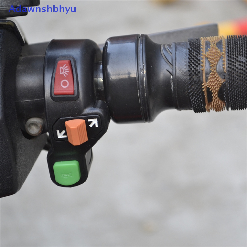 Adhyu Universal 7per8 ''Motor ATV Klakson Sepeda Tombol Start On Off Kill Switch ID