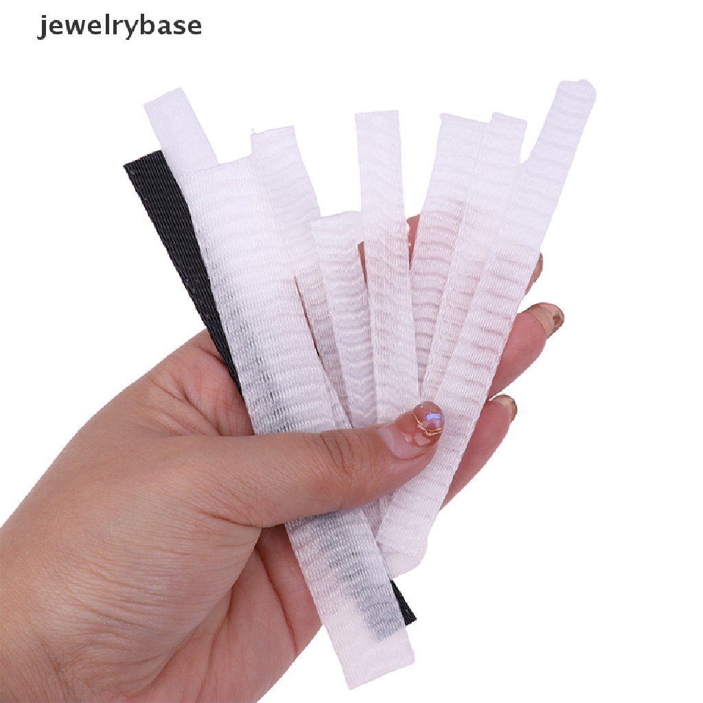 [jewelrybase] 20pcs Mesh Fleksibel Jaring Pelindung Penutup Make Up Brushes Guard Alat Kecantikan Butik