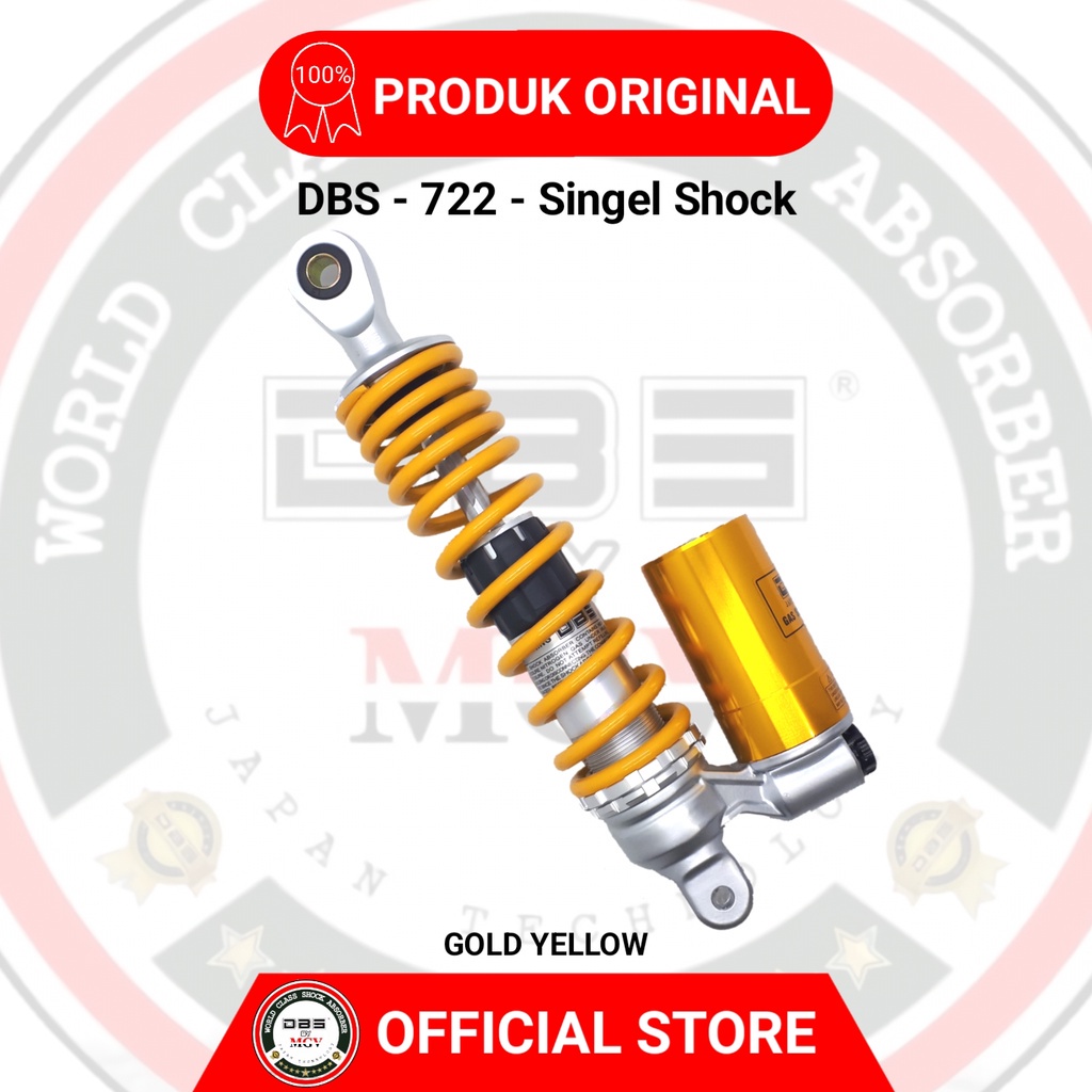 [ BISA COD ] Shock Tabung DBS 722 E SERIES YAMAHA LEXI FREEGO