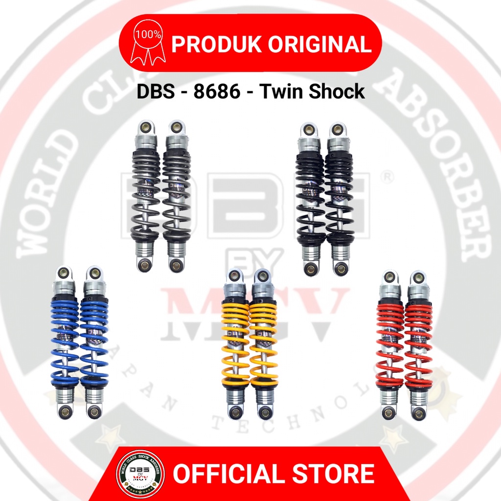 [ BISA COD ] Shock Non Tabung DBS 8686 Z SERIES JUPITER Z Z1 VEGA R ZR LEXAM FORCE F1ZR CRYPTON