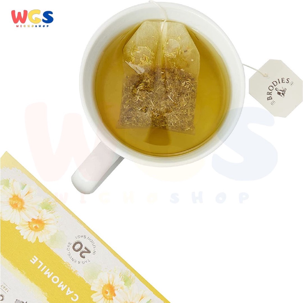 Brodies 1867 Camomile Herbal Tea Relaxing Infusion 20 Tea Bags x 1.5g