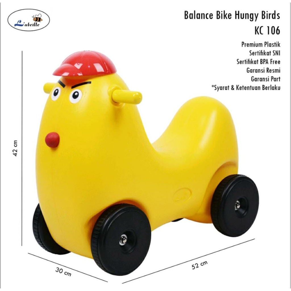LABEILLE BALANCE RIDE ON BIRD KC 106