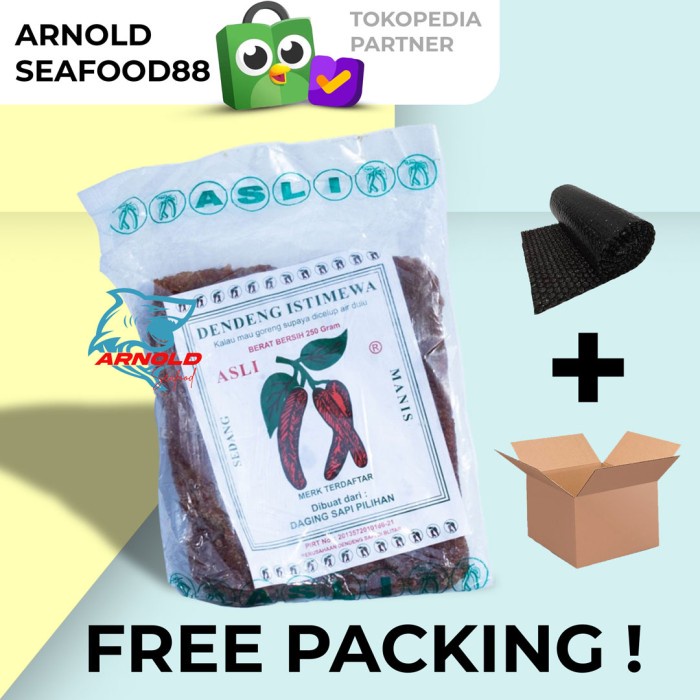 

[Ready-Stock] dendeng sapi cap cabe 250g