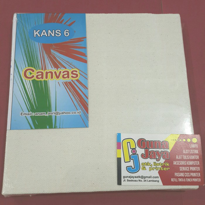 

Kans Canvas lukis 20X20cm