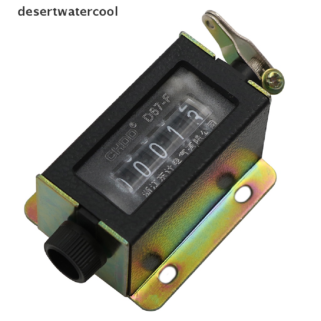 Deid Counter0~99999 D67-F Mekanik New 5digi Tally Manual Tangan Klik Martijn