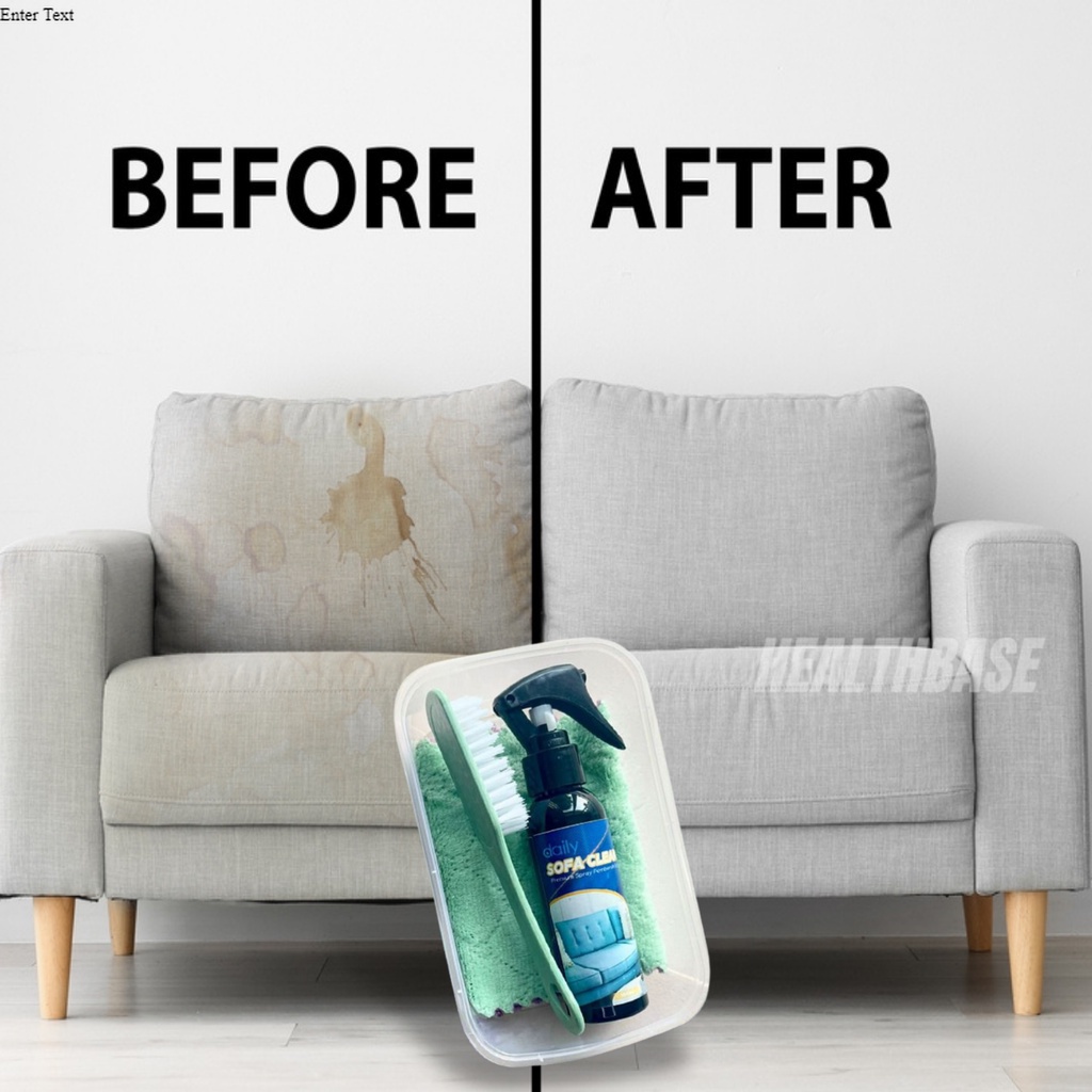 CAIRAN PEMBERSIH SOFA DAILY SOFA CLEANER AMPUH MEMBERSIHKAN NODA (PAKET) - SPRAY PEMBERSIH AMPUH SOFA KAIN PREMIUM WATERLESS