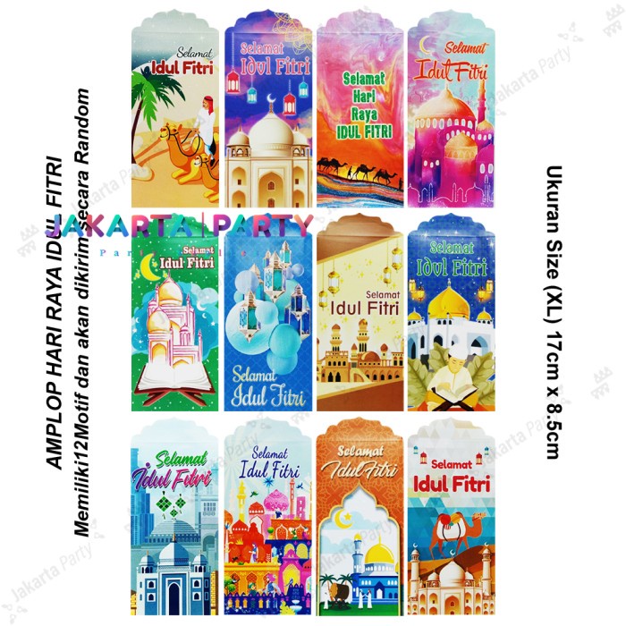 

Amplop Lebaran Idul Fitri Resmi XL #2 / Angpao Lebaran Idul Fitri