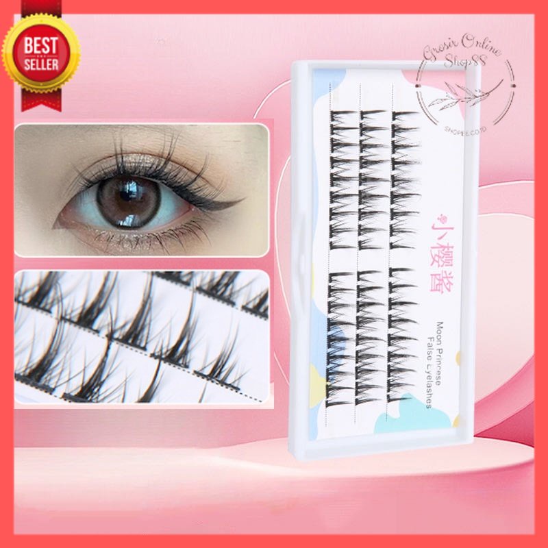 GOS -E409- Bulu Mata Palsu Eyelash Extension - Bulu Mata Tanam - Bulu Mata Palsu Natural