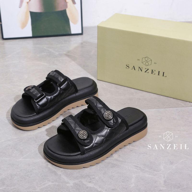 0789 Sanzeil Cassie - Sandal Wanita Slip On Premium