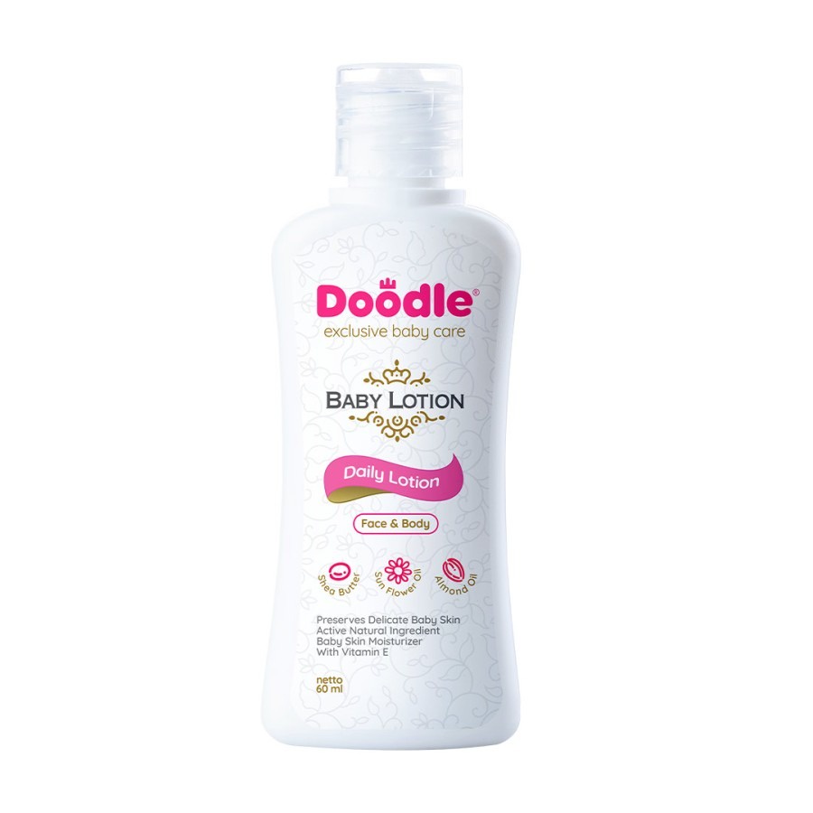 Doodle Baby Lotion | Face &amp; Body Baby Lotion 60ml