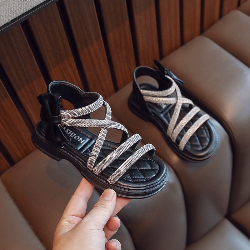 913 NEW Sendal pita belakang anak perempuan kualitas premium