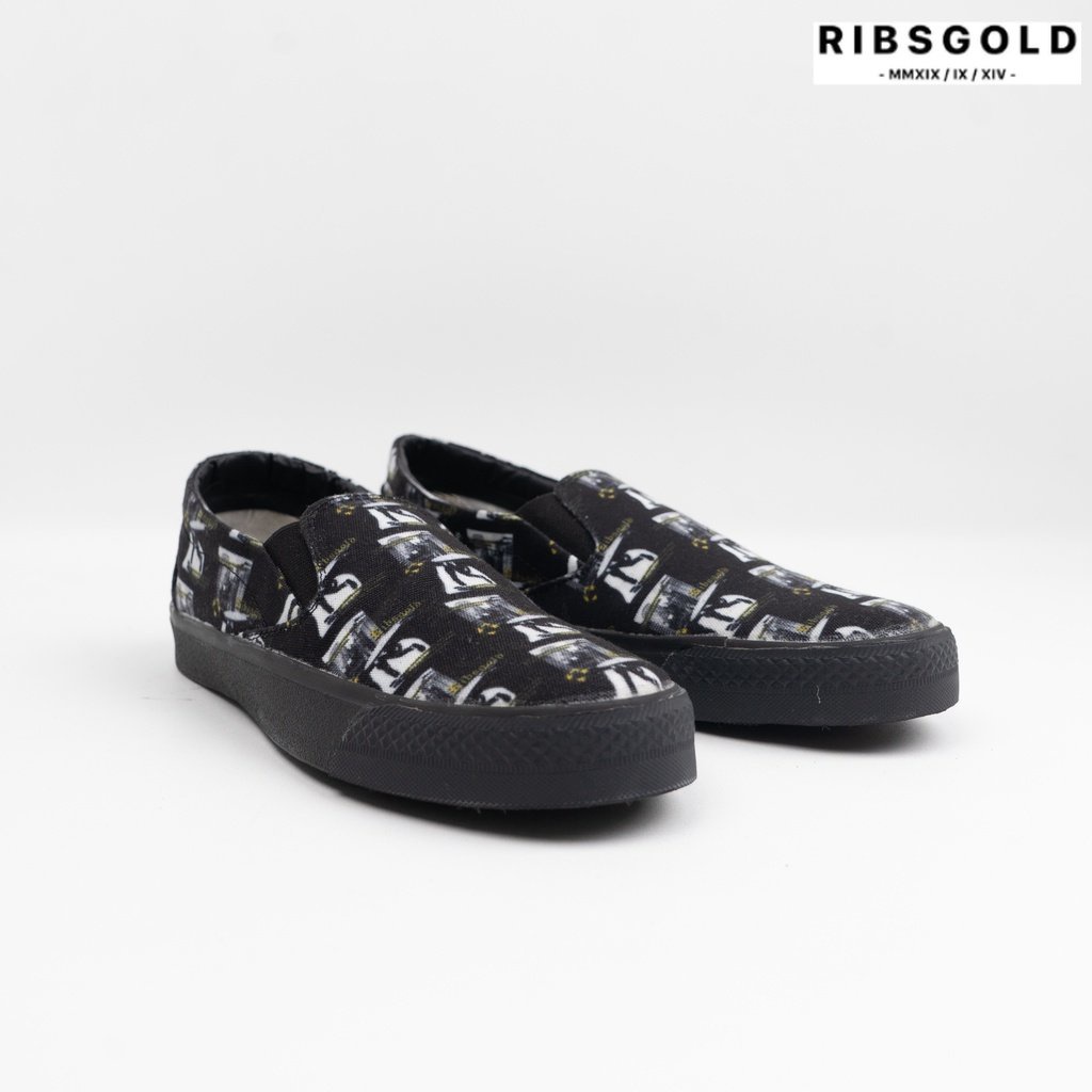 Sepatu SlipOn Canvri Ribsgold Original Quality