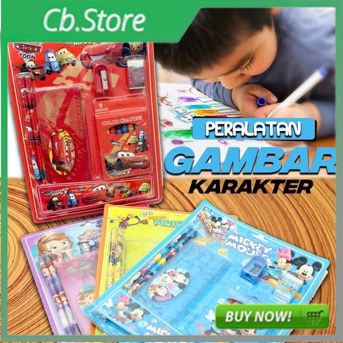 

PERALATAN SET MENGGAMBAR KARAKTER 1 ANAK (OFF-68) Best Seller