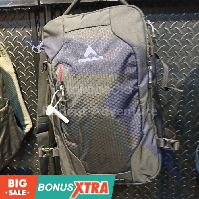 Tas Ransel EIGER1989 NAVIGATOR EXIOS 25 Bag Black Hitam 91000 0594