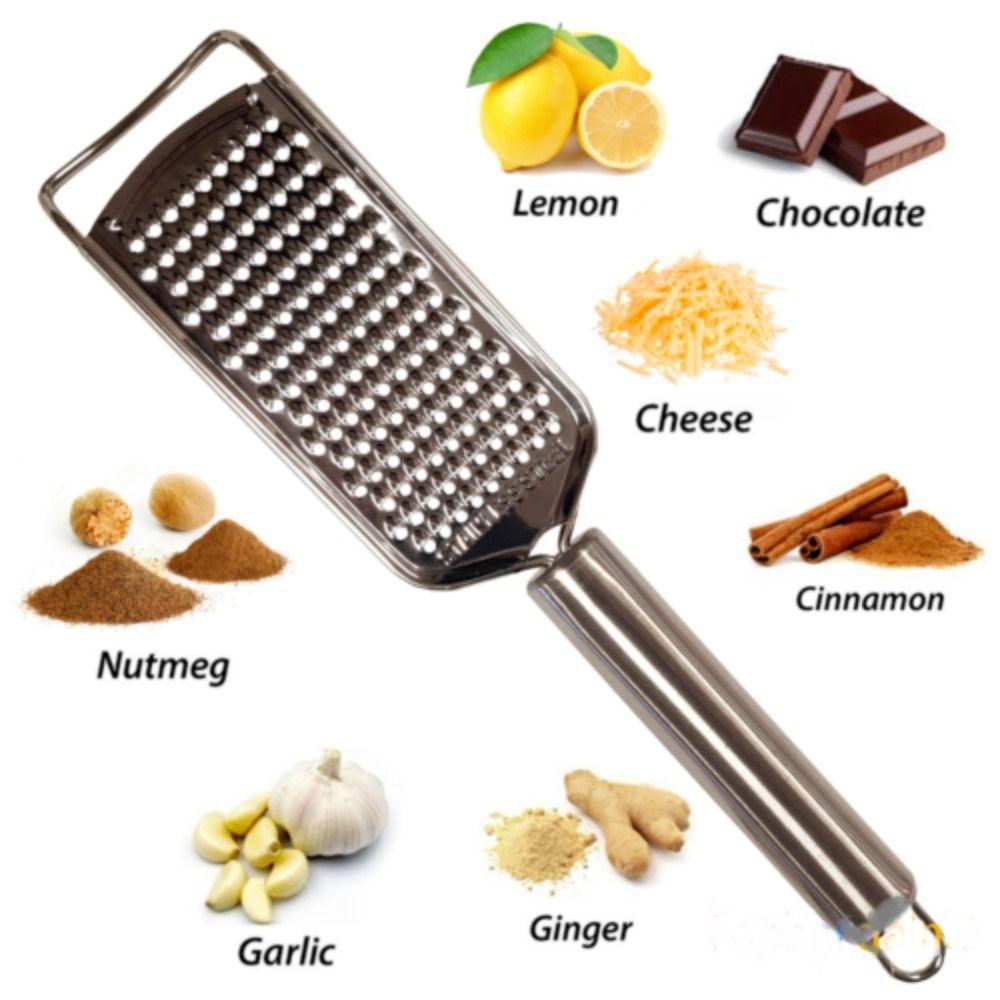 Popular Hand Food Grater Aksesoris Parutan Keju Serbaguna Stainless Steel