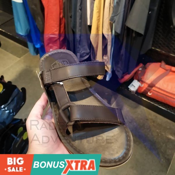 Sandal EIGER1989 Dublin Slip On Sendal Brown Coklat 91000 6729 Original BAGUS AWET MURAH KECE
