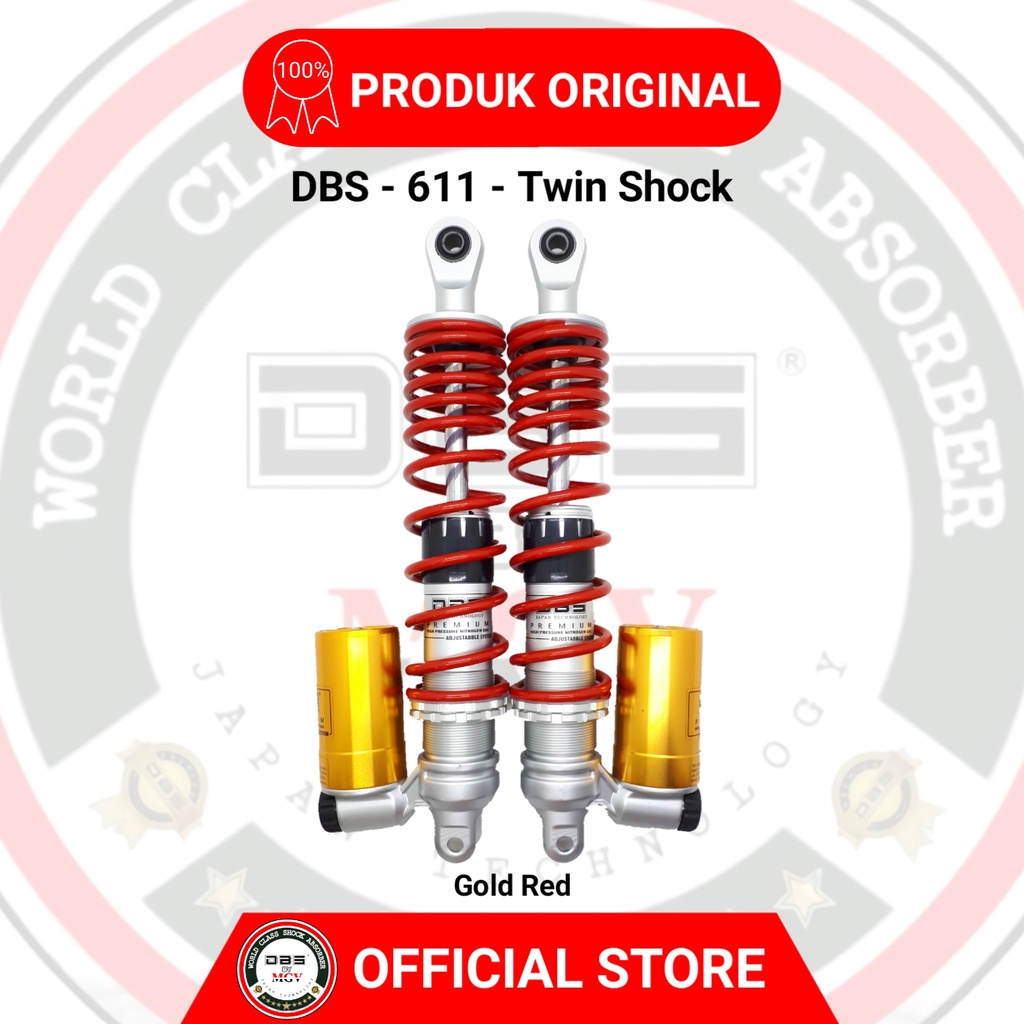 [ BISA COD ] Shock Tabung DBS 611 PROLINS SERIES YAMAHA NMAX 155 XMAX 250