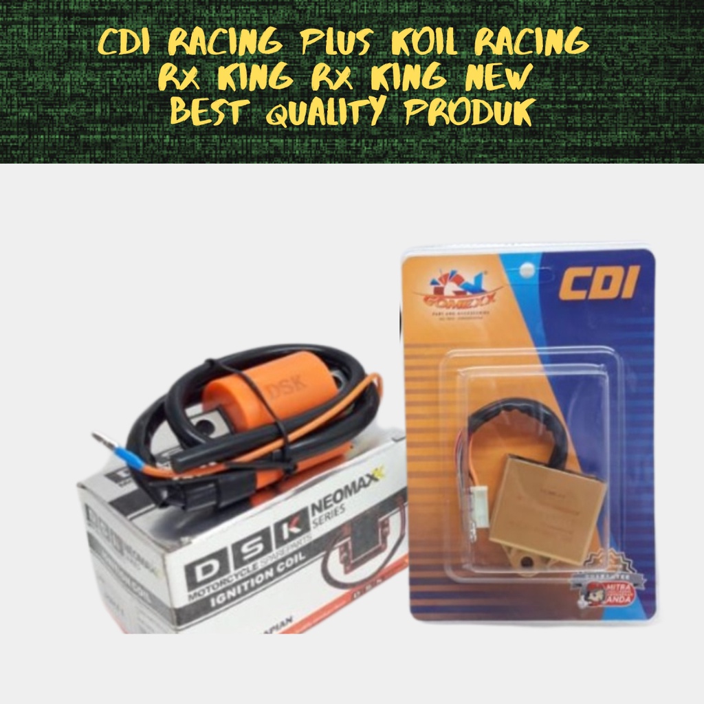 CDI RACING RX KING NEW RX KING LAMA GOMEX PLUS KOIL RACING BEST RACING PRODUK