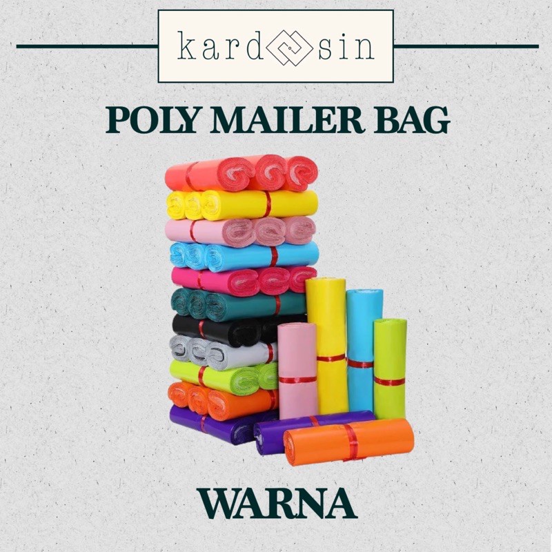 

Promo Ramadhan POLYMAILER POLY MAILER BAG PACKING LEM KANTONG AMPLOP PLASTIK WARNA PASTEL PINK LILAC UNGU CUSTOM