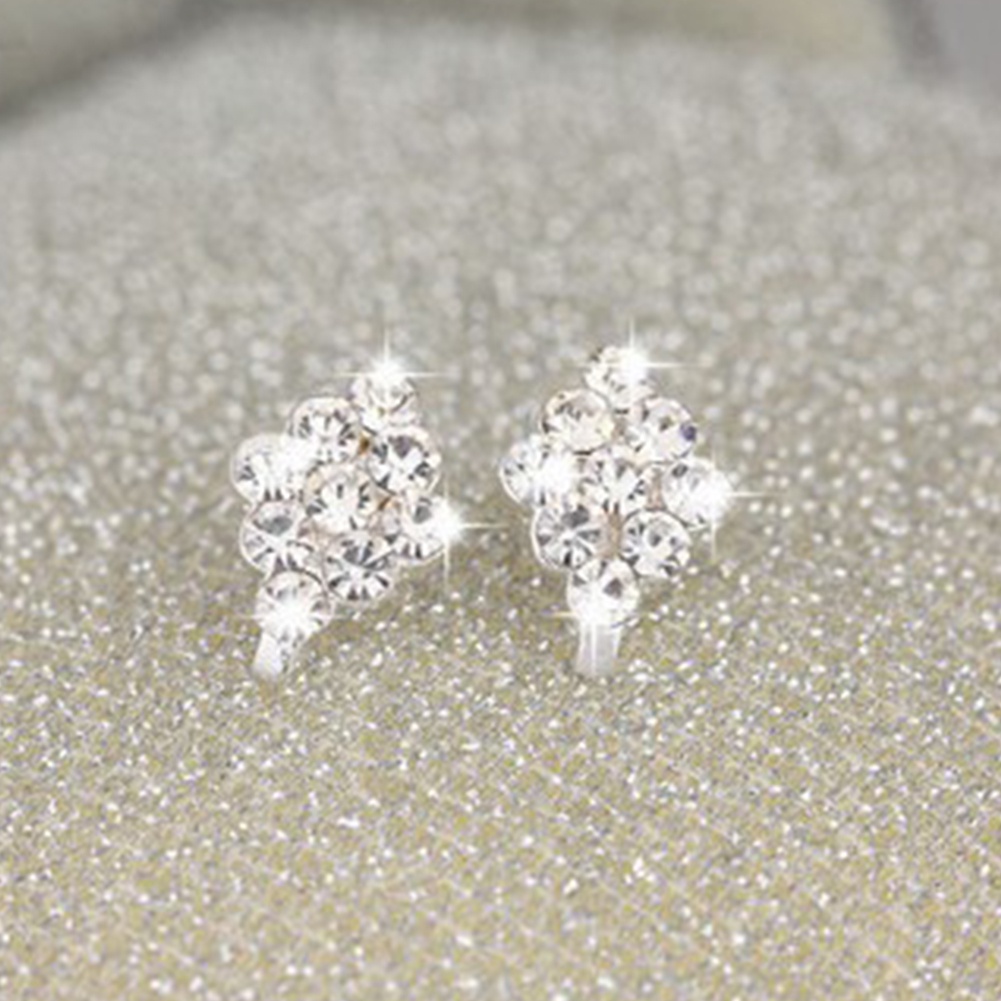 1pasang Anting Tusuk Bentuk Bintang Mutiara Hati Menawan Untuk Wanita Perempuan/Anting Zircon Bola Mutiara Baru Elegan Untuk Pengantin Pernikahan