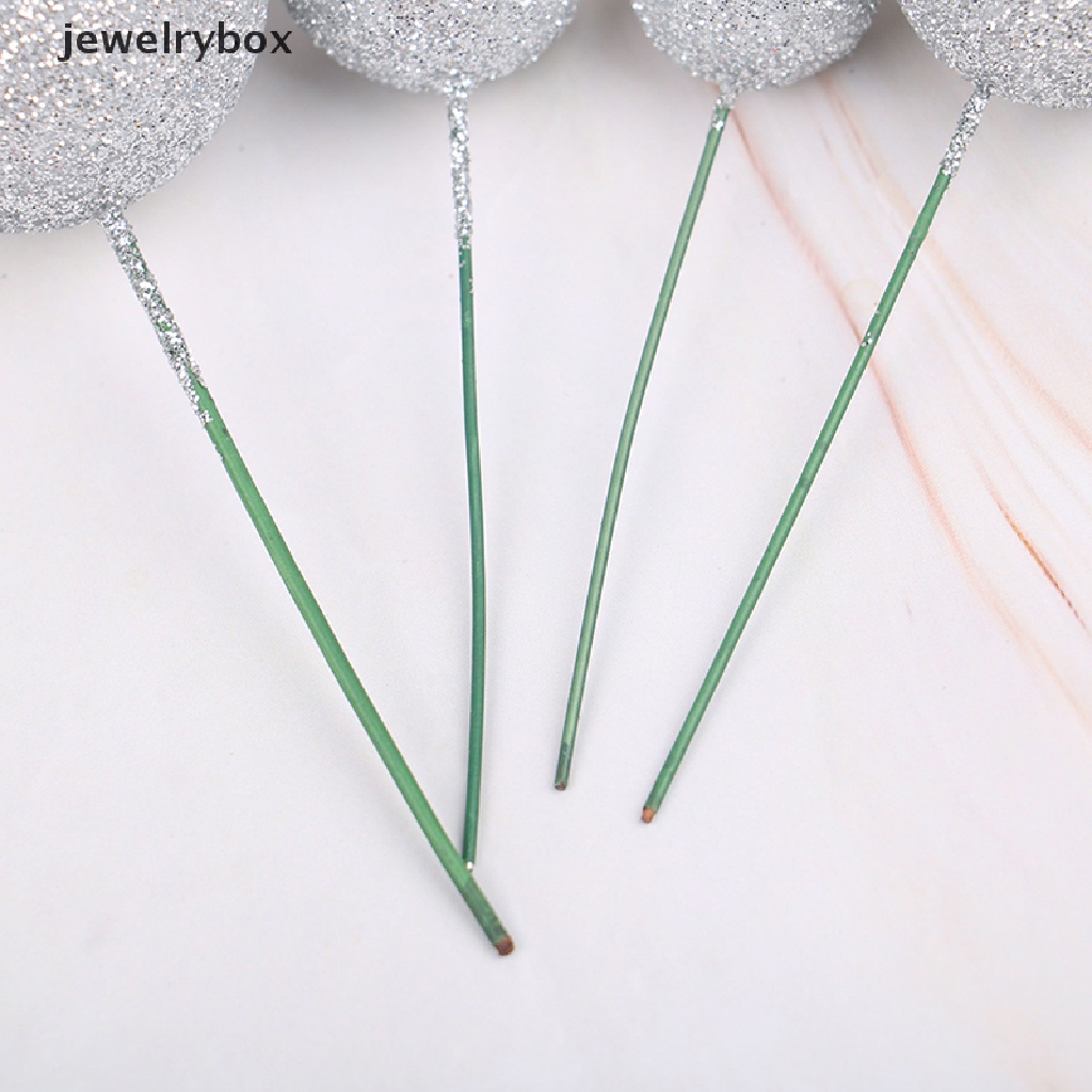 [jewelrybox] 20pcs Ukuran Campur Bola Warna-Warni Hiasan Kue Ulang Tahun Pesta Pernikahan Topper Kue Butik