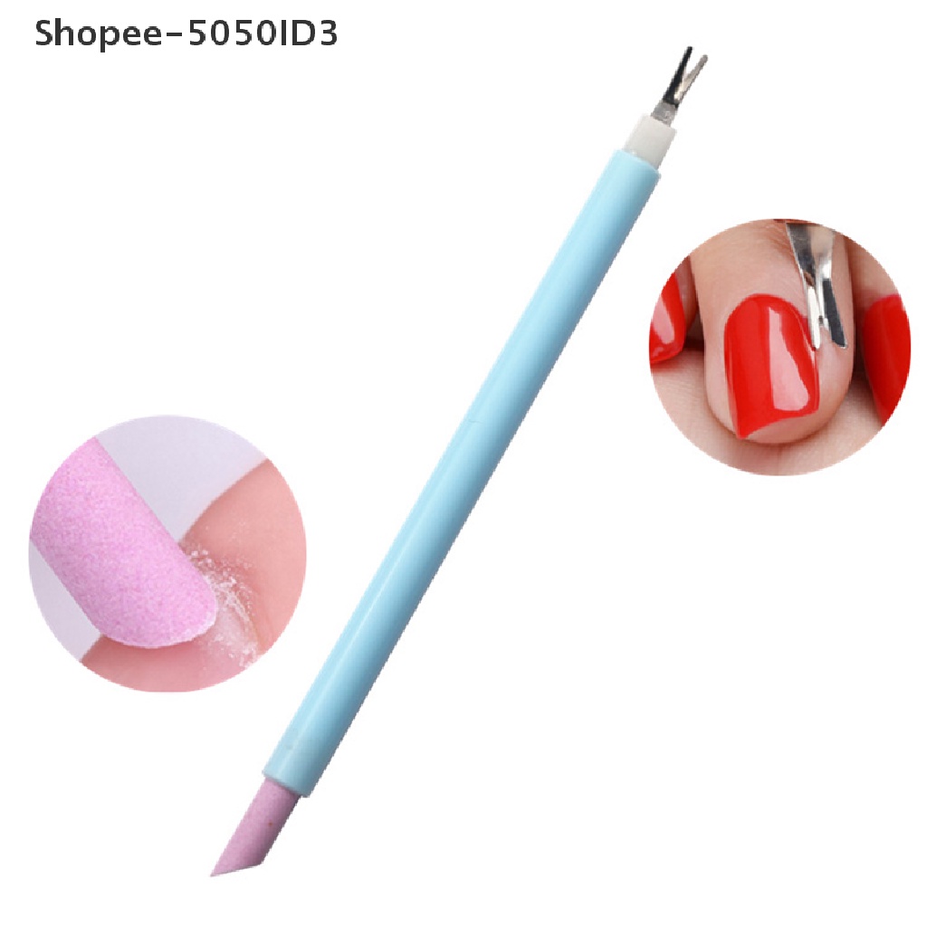 [HOT] Nail Cuticle Trimmer Pusher Skin Remover Cutter Manicure Pedicure Perawatan Nail Art [ID]