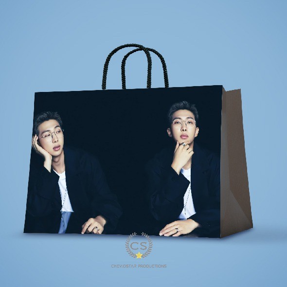 

⭐BISA COD⭐ Paper bag custom/bts 7fates/bts merch/bt21/jungkook/goodie bag/taskado - 1, Jumbo