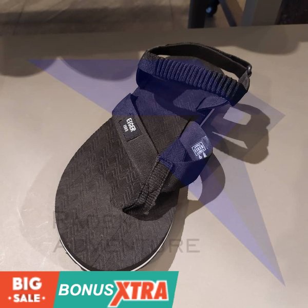 Sandal EIGER1989 Trocadero Oleander 2.0 Roll Strap Hitam 91000 6754 Original BAGUS AWET MURAH KECE