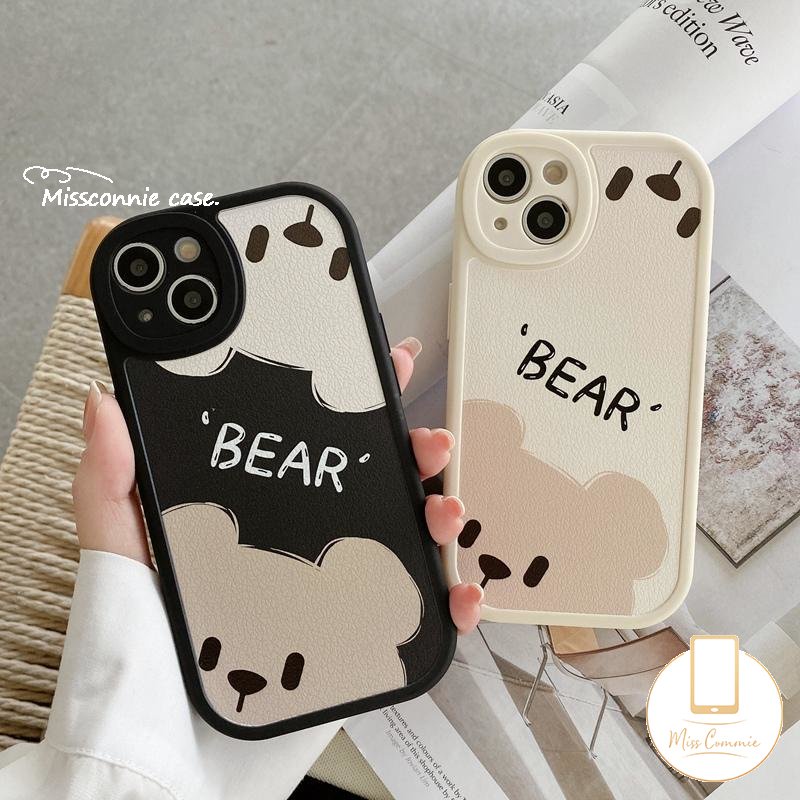 Casing Realme C15 C35 C31 C11 C55 C12 C53 C25Y C30 C25s 10 Pro 9i 5 5i 7i 6s 6 8i 8Pro 6i 8soft Case Realme C21Y C17 C21 GT C2 C20A C3 C20 Kartun Beruang Lucu Silicon Couple Sarung