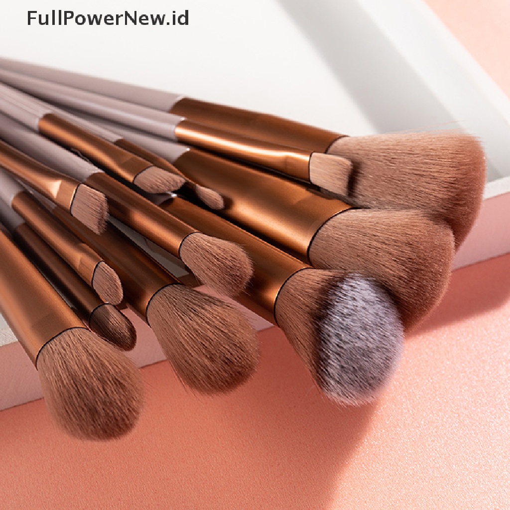 Power 13pcs Set Kuas Makeup Profesional Beauty Foundation Concealer Make Up Brush ID