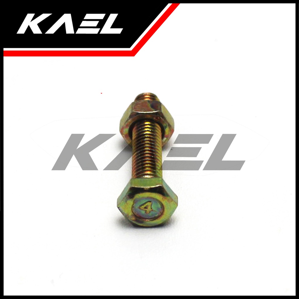 Baut Mur Kuning M6X30 Berbagai Keperluan Baud Bolt Nut M 6 X 30 M6 6X30