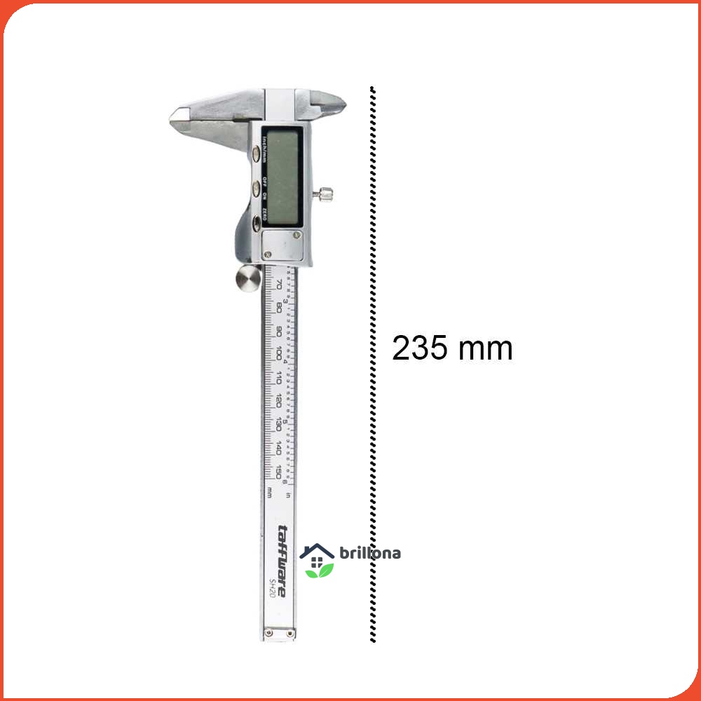 Taffware Jangka Sorong Digital LCD Vernier Caliper Micrometer 15CM - SH20