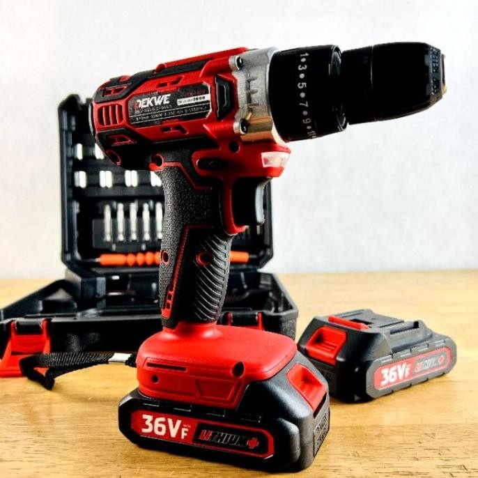 dekwe dk1036 36v mesin cordless drill 36v