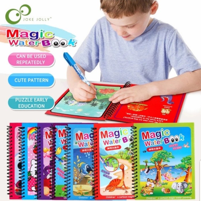 

DISKON SHOPEE/ BUKU EDUKASI MENGGAMBAR DENGAN AIR WATER MAGIC BOOK 002 DRAWING BOOK - GIRL