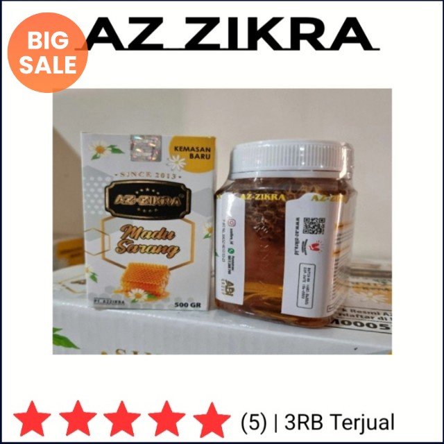 

Madu Sarang Az Zikra Madu Hutan Manis 500 gr