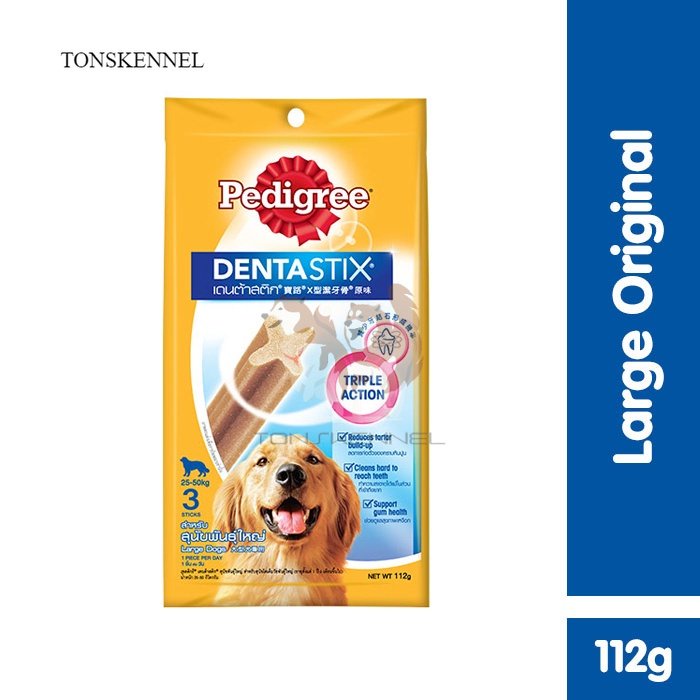 Pedigree 112gr Dentastix Large Dogs Snack Anjing 112 gr 112g 112 g