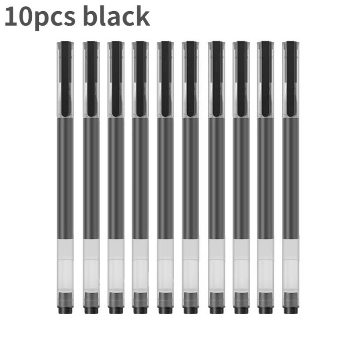 

ARS04 Mi Pen Gel 0.5mm 10PCS/PACK - Pulpen Mi Mikuni GEL INK isi 10PCS - Hitam