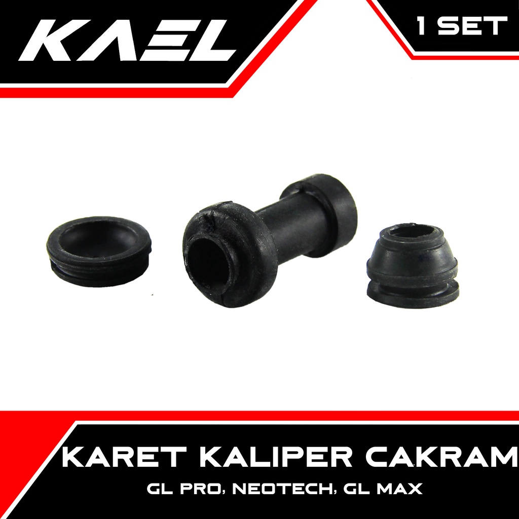 Karet Kaliper Cakram Honda GL Pro &amp; Neotech &amp; GL Max Seal Sil Boot Bot Caliper Neotek