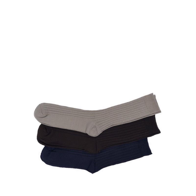 Payless Hunters Bay Mens Mens 3PK Crew Socks - Multicolor_17