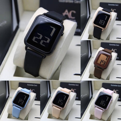 Jam Tangan Wanita Alexandre Christie AC 9341 / AC9341 Rubber Original Garansi 1 Thn