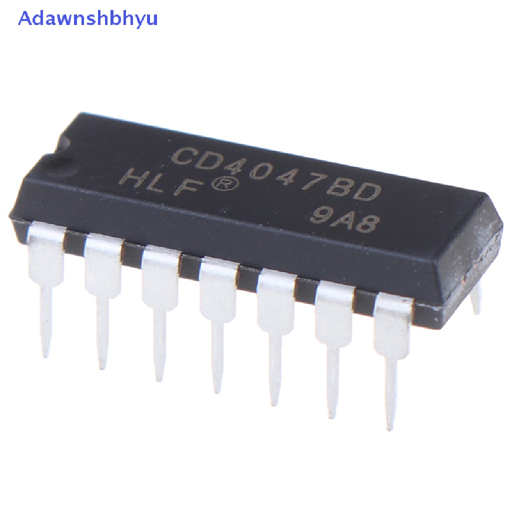 Adhyu 10PCS CD4047BE IC Baru Dan original in-line DIP-14 multi-frequency Oskilator ID