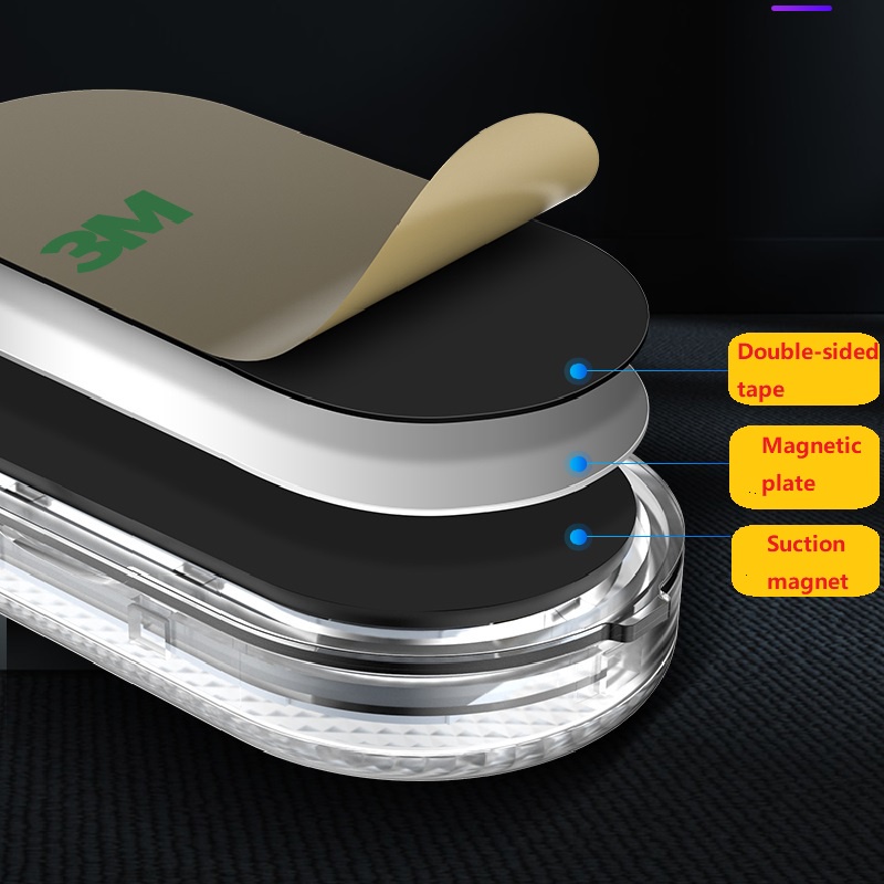 Touch Light Mobil/6 LED Plafon Laci Kolong Mobil/Car Mini LED Touch Switch Light