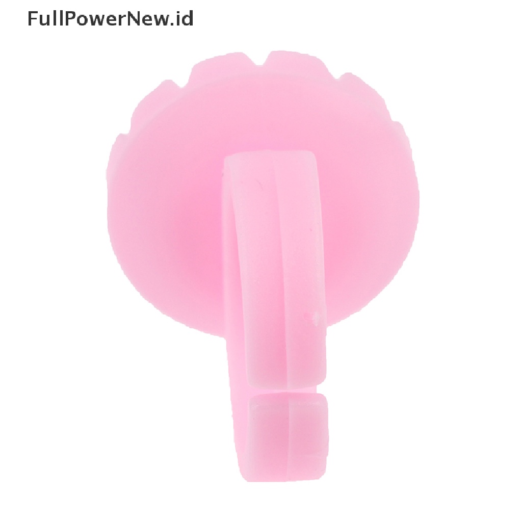 Power 100Pcs Cincin Ekstensi Bulu Mata Sekali Pakai Lem Lash Fan Cup Finger Holder Fans ID