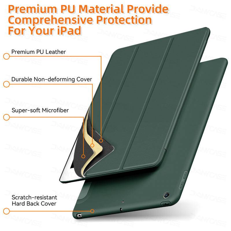 Case Untuk iPad Pro 11 12.9 2020 2021 2022 Case Kulit Lembut Cover Casing Smart Cover Untuk iPad Air10 9 8 7 5 4 6 2017 2018 10.9 10.2 inch